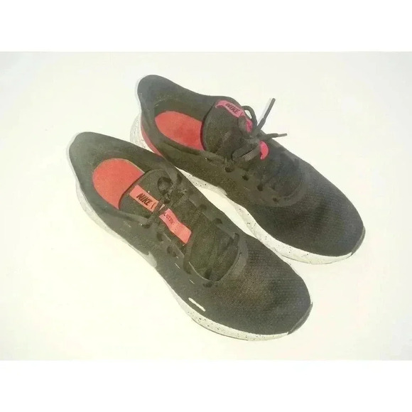Nike Mens Revolution 5 Running Shoes Black White BQ3204-003 Lace Up Low Top 9.5 - Picture 1 of 8